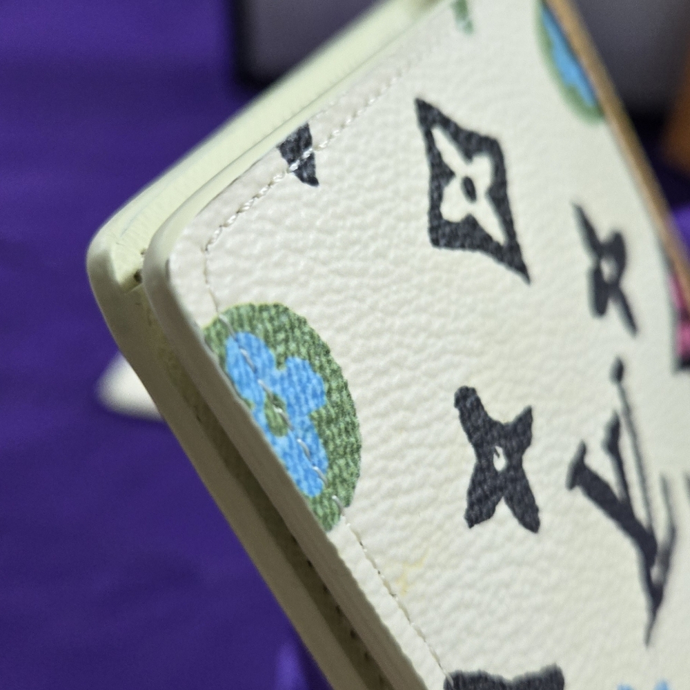 Louis Vuitton X Tyler Brazza Wallet In Vanilla Craggy Monogram - Picture 8 of 16
